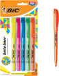 Bic Brite Liner Highlighter, Chisel Tip, 30 Count