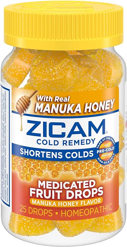 Zicam Cold Remedy - Manuka Honey - 25 Ct
