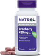 Natrol Cranberry Capsules, Dietary Supplement, 430 Mg - 30 Count