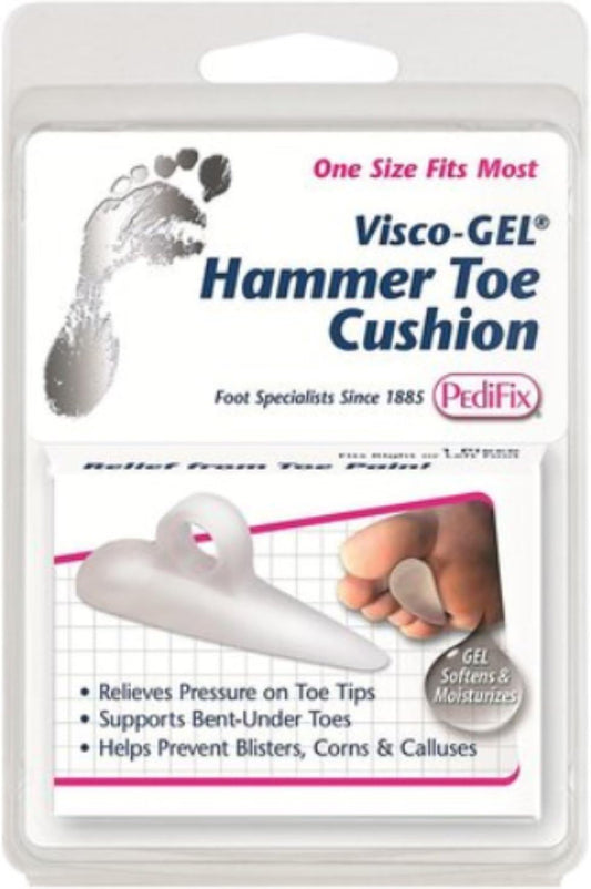 Pedifix Visco-Gel Hammer Toe Cushion, Medium Left