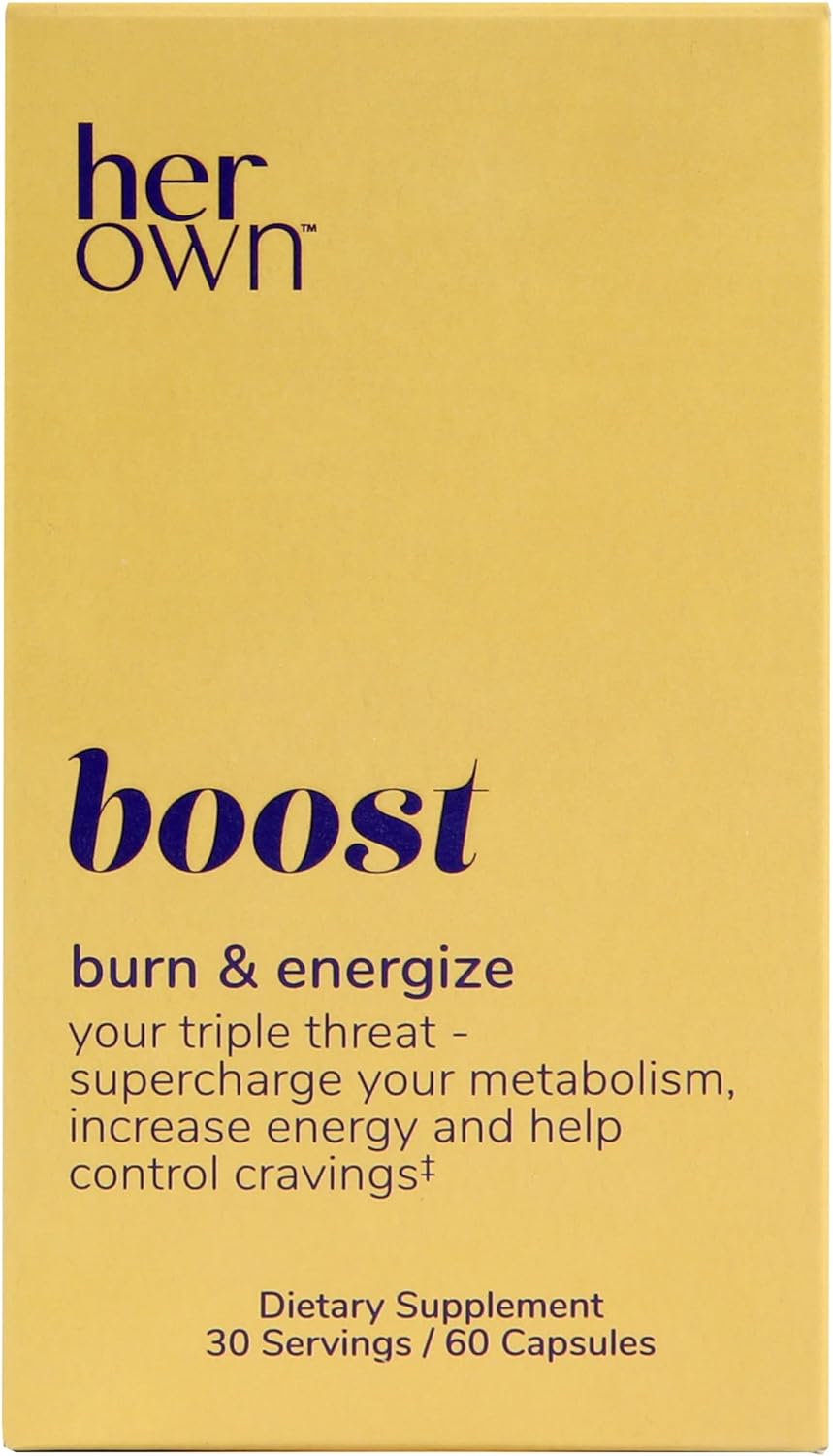 her own Boost, Helps Boost Energy, Supports Metabolism 60 capsules