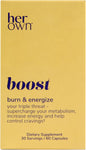 her own Boost, Helps Boost Energy, Supports Metabolism 60 capsules