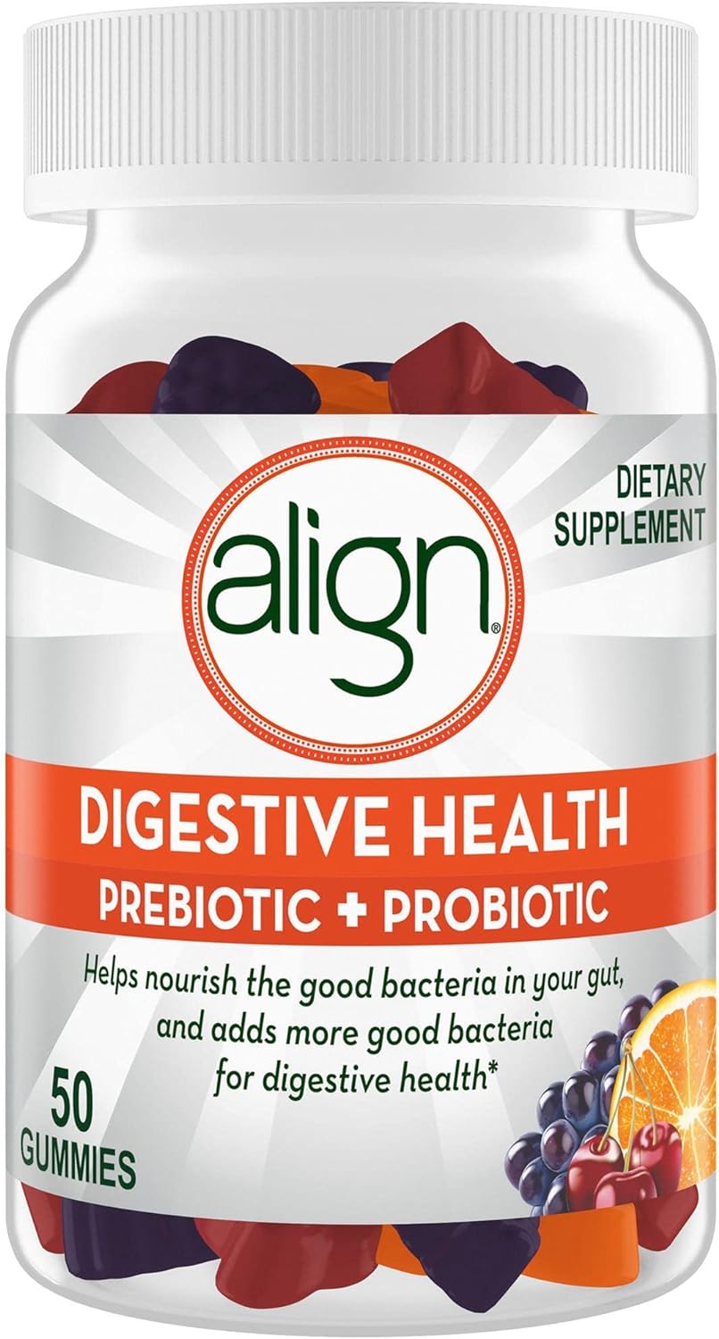 Align Digestive Health CarePrebiotic + Probiotic Gummies Fruit Flavored - 50 ct