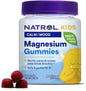 Natrol Kids Magnesium Gummies, Dietary Supplement To Calm And Relax, Magnesium For Kids, 30 Ct