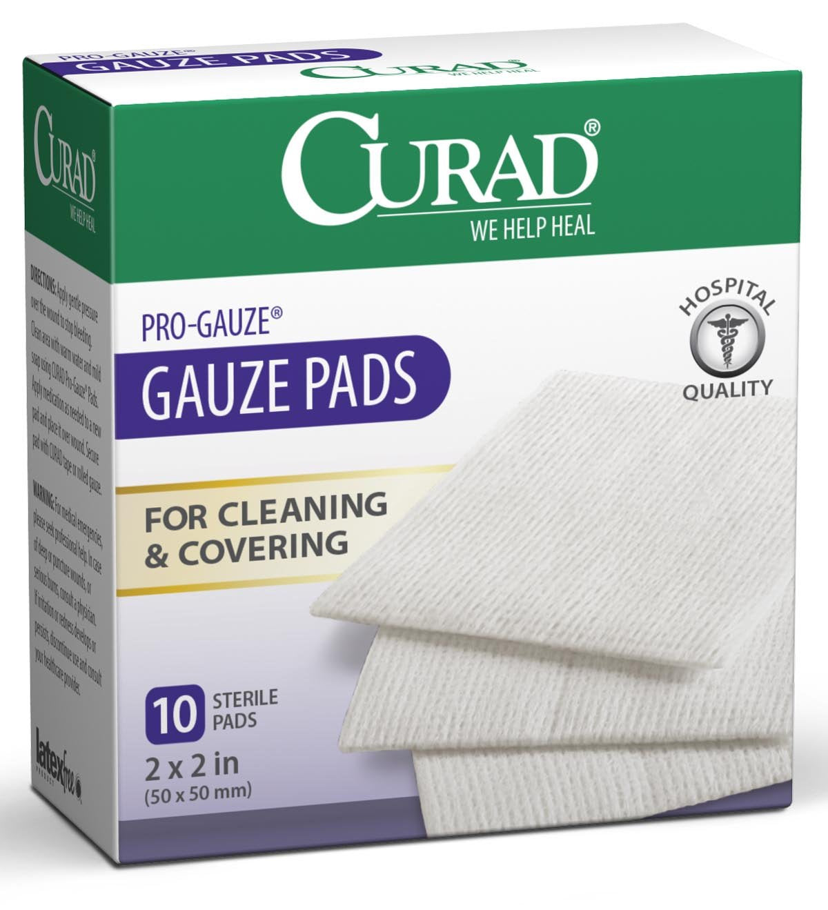 Curad Pro-Gauze Pa 10 2X2N Str