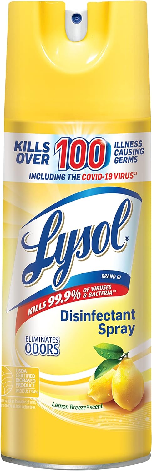 Lysol Disinfectant Spray - Lemon Breeze - 12.5 Oz