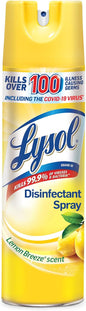 Lysol Disinfectant Spray - Lemon Breeze - 19 Fl Oz