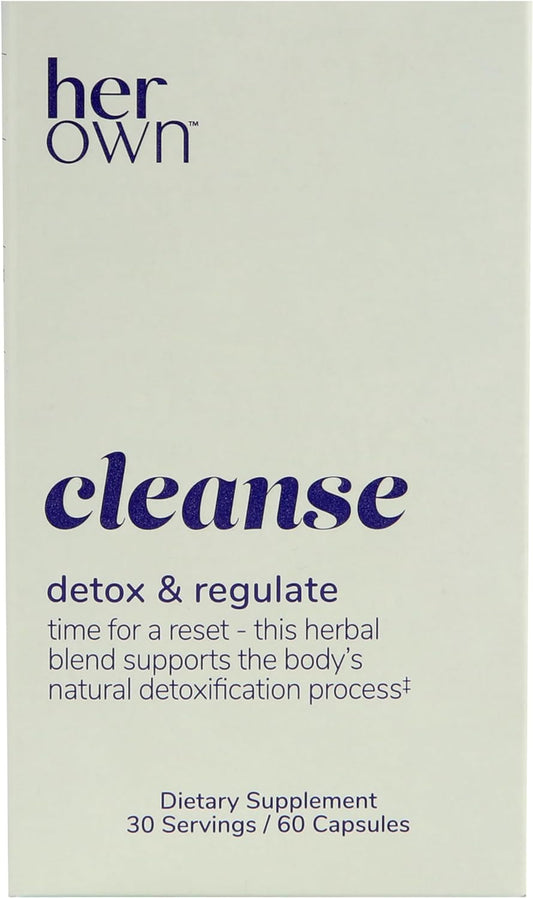 Her Own Cleanse - Gentle Detox & Gut Health Care- 60 Capsules