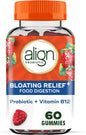Align Probiotic, Bloating Relief + Food Digestion, 60 Gummies