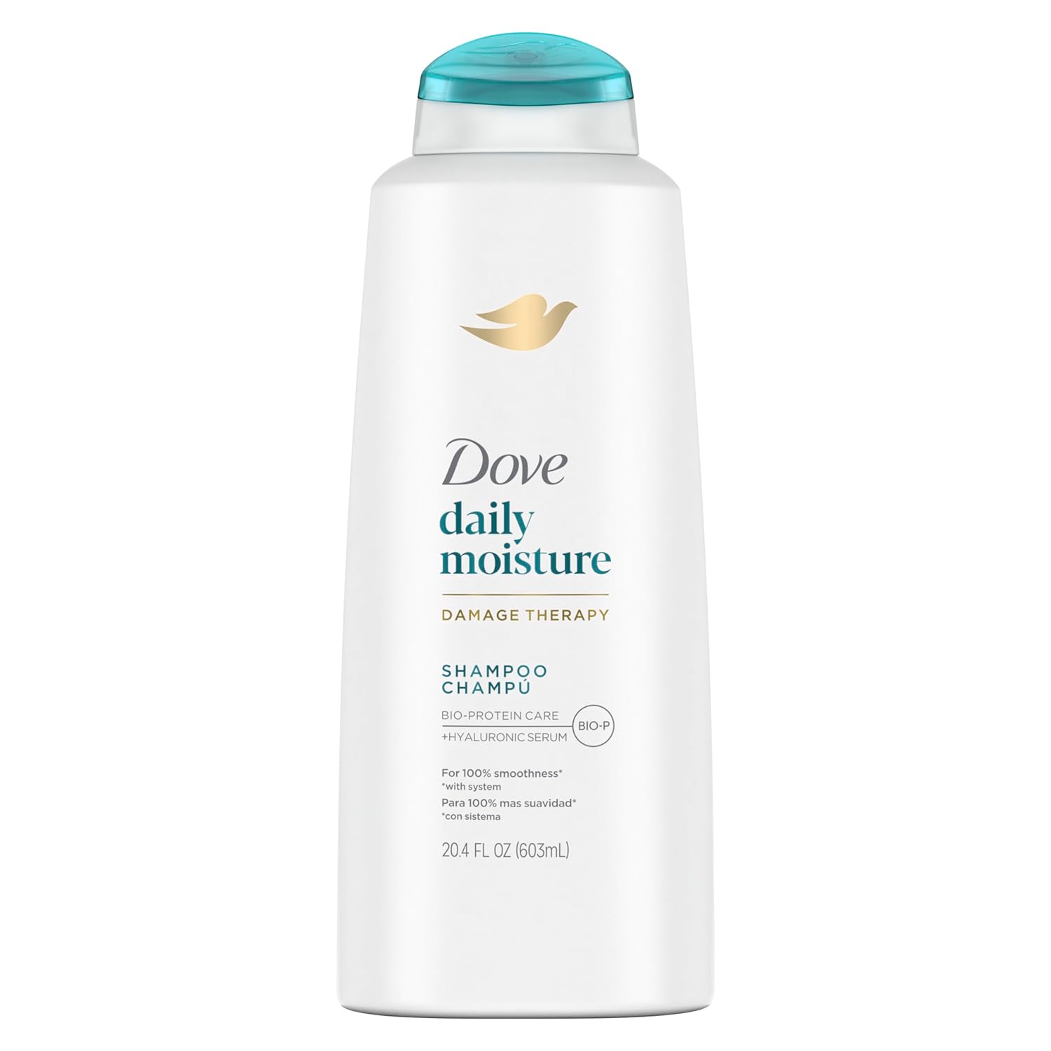 Dove Damage Therapy Shampoo Daily Moisture for Dry Hair 20.4 fl oz