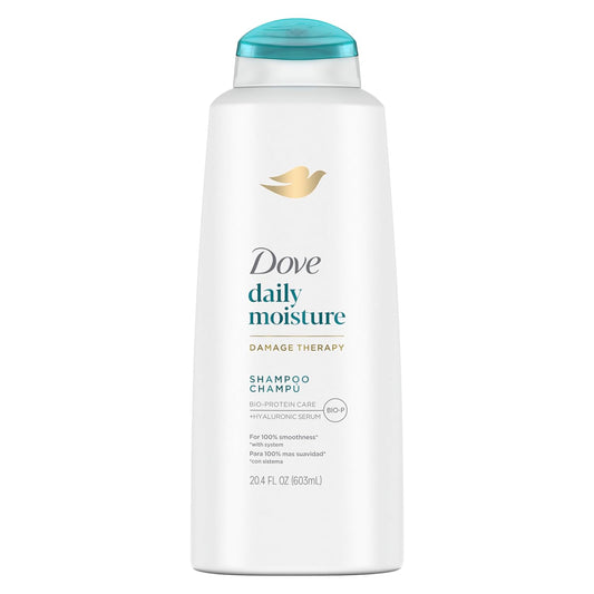 Dove Damage Therapy Shampoo Daily Moisture for Dry Hair 20.4 fl oz