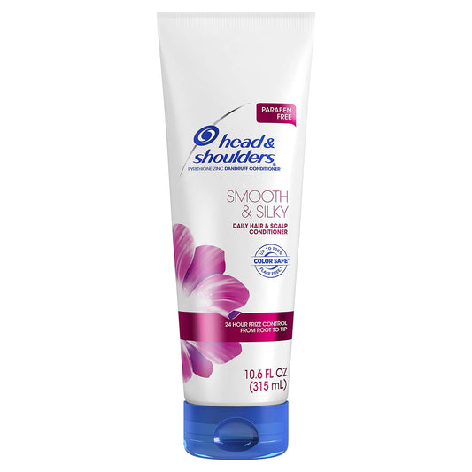 Head & Shoulders Head and Shoulders Smooth and Silky Paraben Free Dandruff Conditioner, 10.6 fl oz