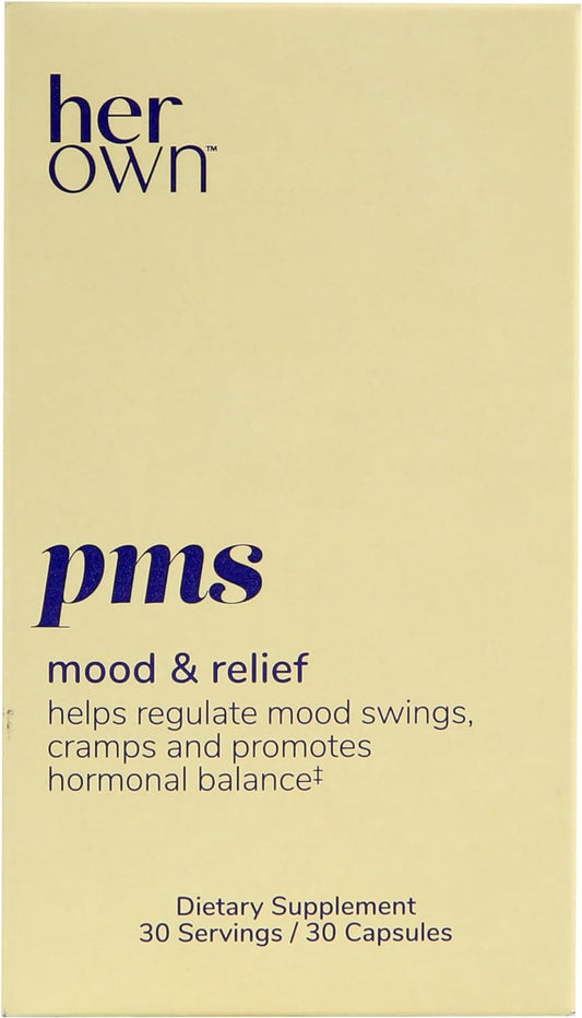 her own PMS, Supports PMS Symptoms, Natural Hormone Balance ,30 Capsules