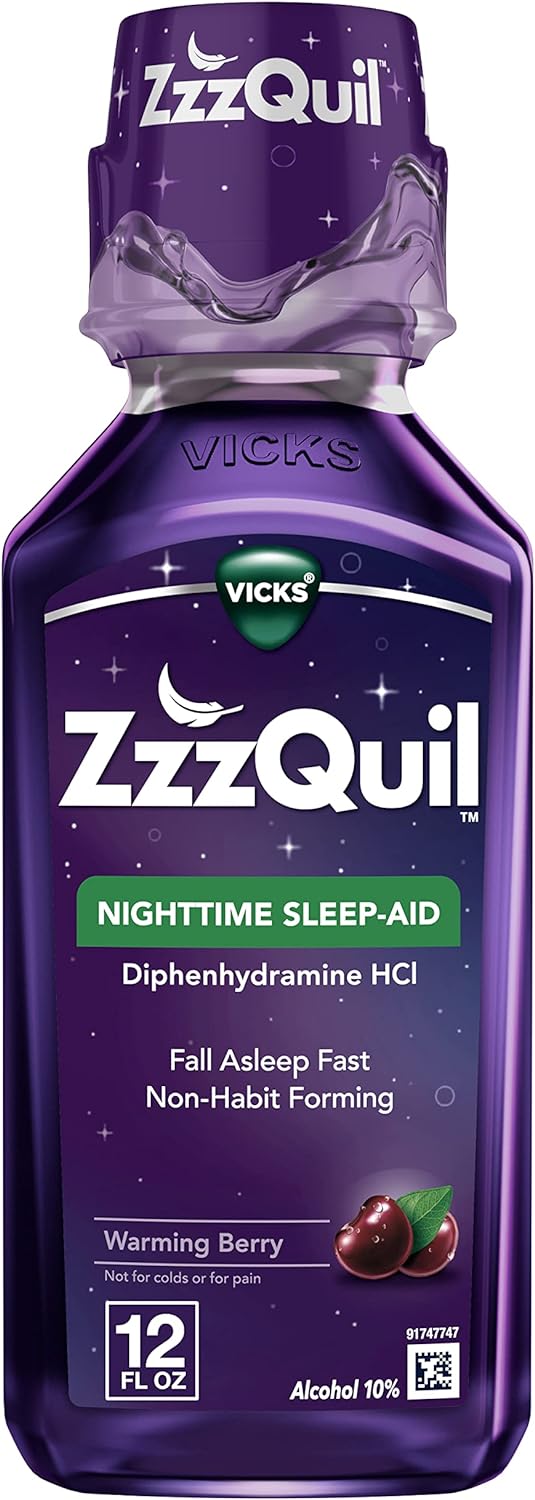 Zzzquil Nighttime Sleep Aid Liquid - 12 Fl Oz