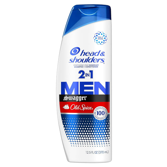 Head And Shoulders Mens 2 In 1 Dandruff Shampoo And Conditioner, 12.5 Fl Oz