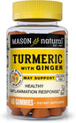 Mason Natural Turmeric Ginger, Gummies, 2.5 Pound