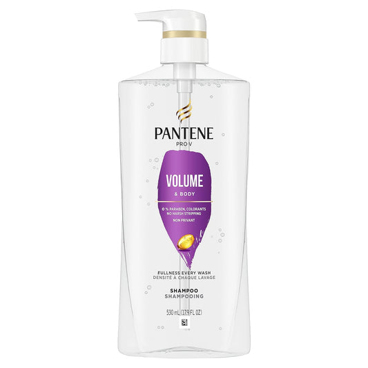 Pantene Volume Shampoo for Fine Hair, 17.9 fl oz