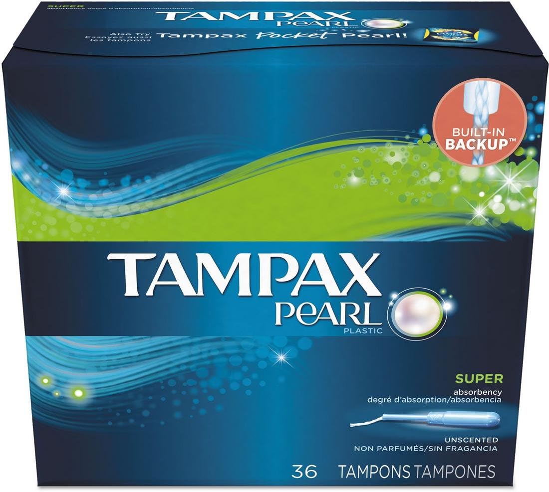 Tampax Pearl Super Unscnt Size 36Ct