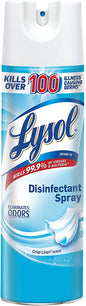 Lysol Disinfectant Spray, Crisp Linen, 19 Oz