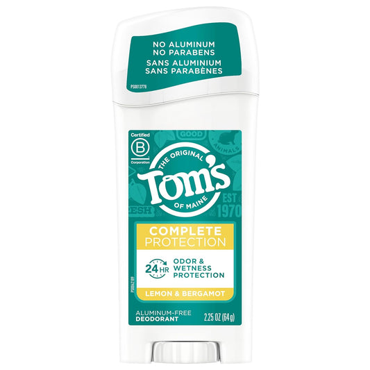 Tom'S Of Maine Deodorant For Women - Lemon & Bergamot - 2.25 Oz