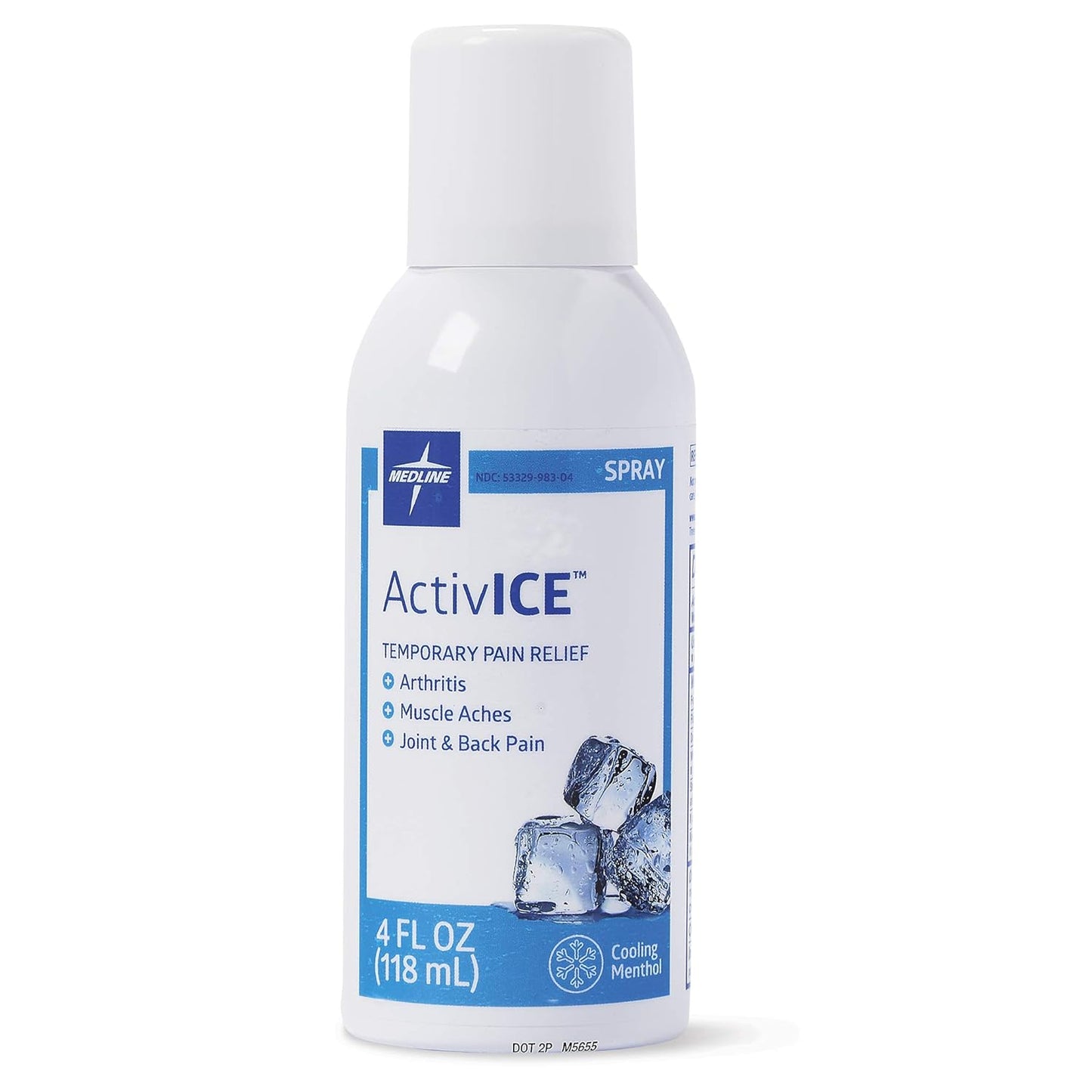 Medline Activice Cooling Gel Spray, Pain Relief For Arthritis & Muscle Aches - 4 Oz