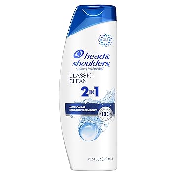 Head and Shoulders 2 in 1 Dandruff Shampoo and Conditioner, Anti-Dandruff Treatment 12.5 oz
