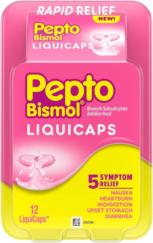Pepto Bismol Liquicaps - 12 Count