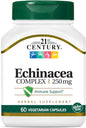 21St Century Echinacea Extract Veg Capsules, 60 Count