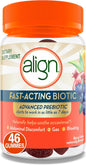 Align Advanced Prebiotic Supplement, Fast-Acting Biotic Gummies - 46 gummies