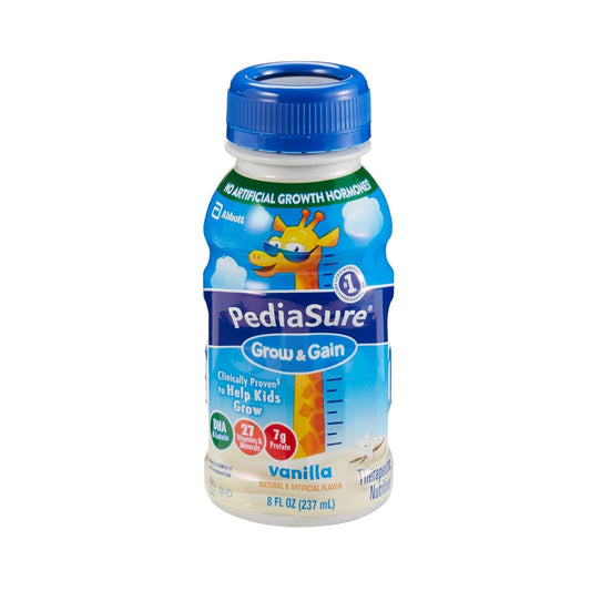 PediaSure Grow & Gain Vanilla Pediatric Oral Supplement/Tube Feeding Formula, 8 oz.