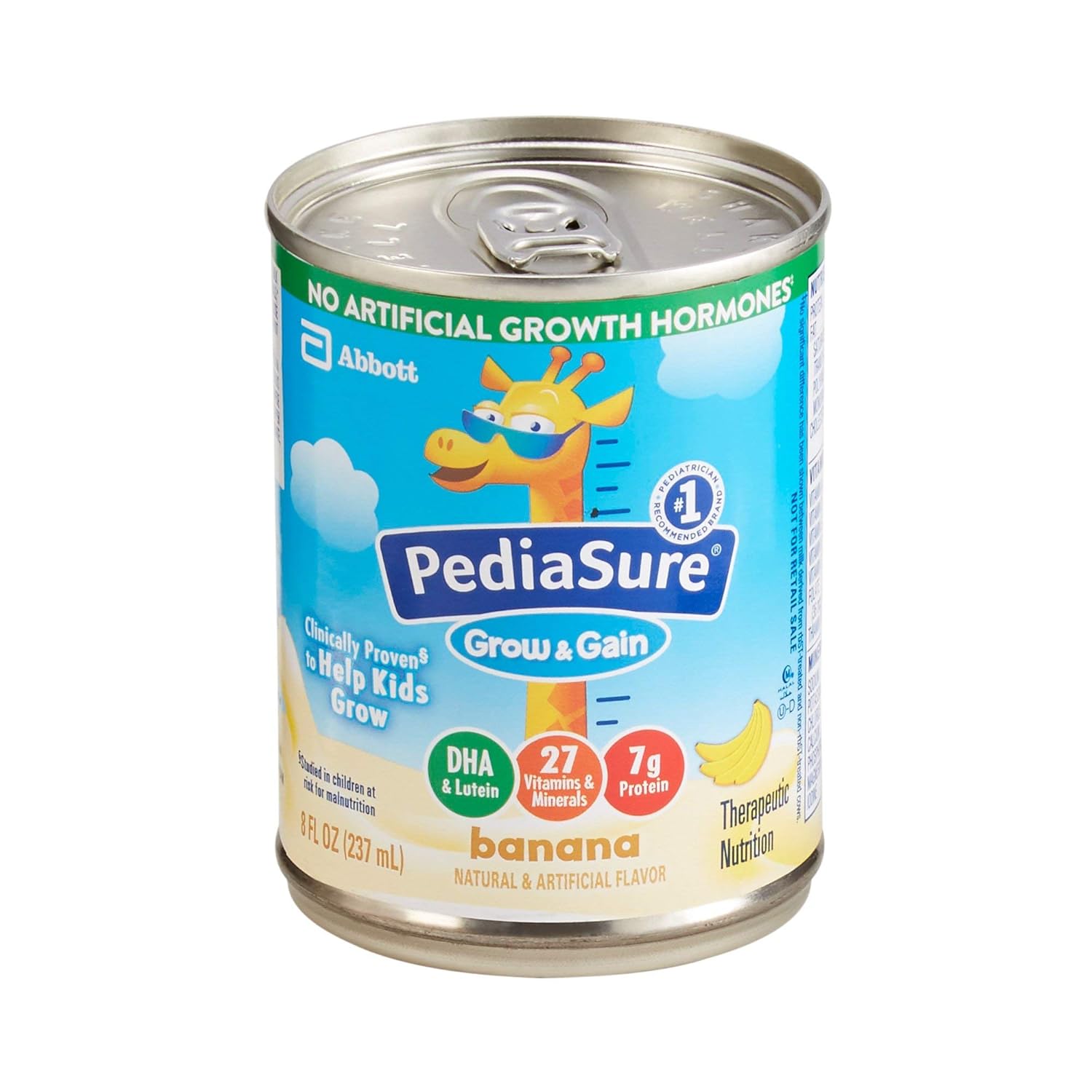 PediaSure Grow & Gain Banana Pediatric Oral Supplement, 8 oz.