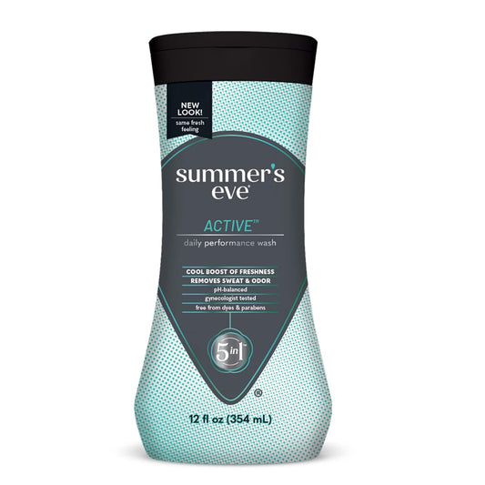 Summer'S Eve Active Daily Performance Feminine Wash, Ph Balanced - 12 Fl Oz