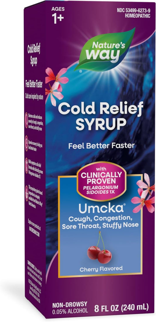 Nature'S Way Cold Relief Syrup, 8 Fl Oz
