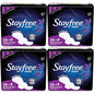 Stayfree Maxi, Overnight Pads With Wings, Unscented, 28 Ct