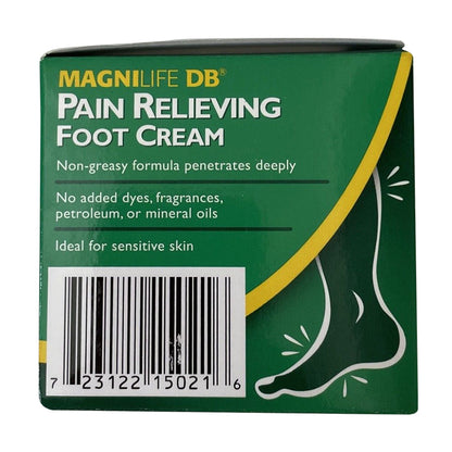 Magnilife Db Pain Relieving Foot Cream - 4 Oz