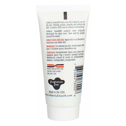 Udderly Smooth Hand & Body, Extra Care 20 Cream 2 Oz