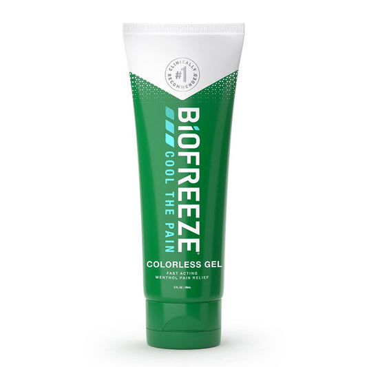 Biofreeze Pain Relief Gel, 3 Oz. Tube, Colorless