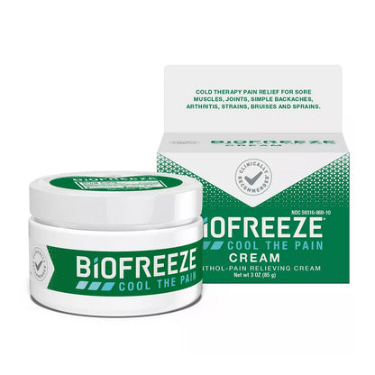 Biofreeze Menthol Pain Relief Cream - 3 Oz