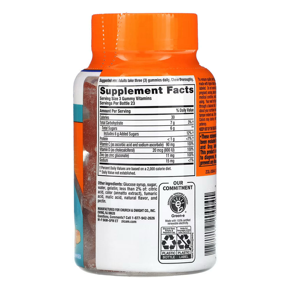 Zicam Daily Immune Support Gummies - 70 Ct