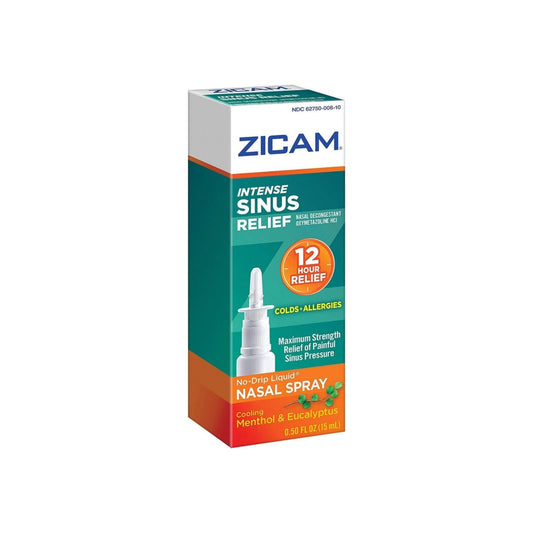 Zicam Intense Sinus Relief Liquid Nasal Gel 0.50 Oz