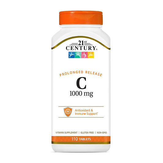 21St Century C 1000 Mg Prolonged Release Tablets - 110 Ea