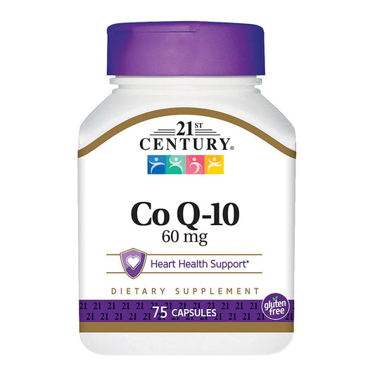 21St Century Co Q10 60 Mg Dietary Supplement Capsules - 75 Ea