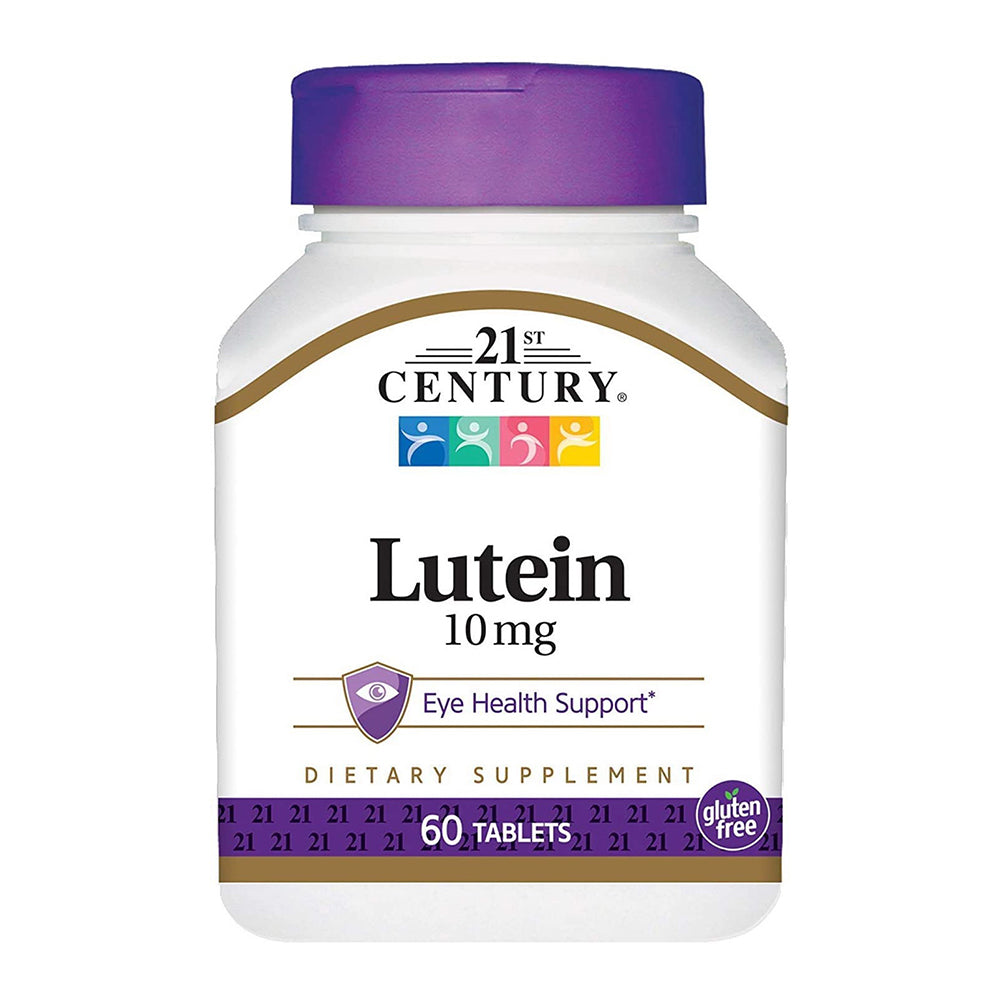 21St Century Lutein 10 Mg Tablets For Eye Health, 60 Ea