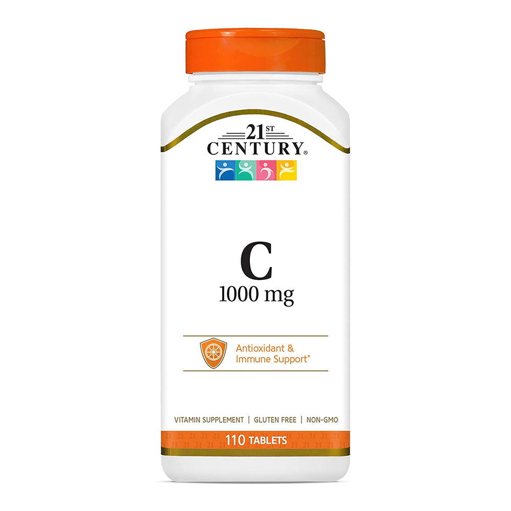 21St Century C 1000 Mg Tablets, Vitamin Supplement - 110 Ea