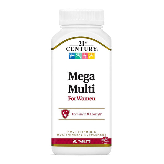 21St Century Mega Multi Vitamin For Women Tablets - 90 Ea