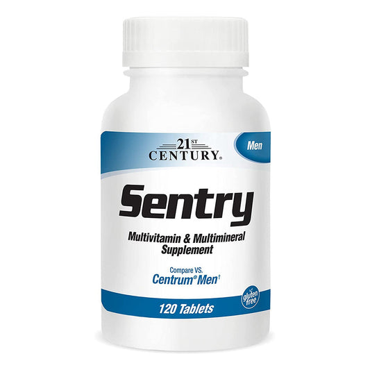 21St Century Sentry Men Multivitamin, 120 Count
