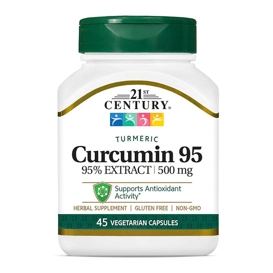 21St Century Curcumin 95 Herbal Supplements 45 Each