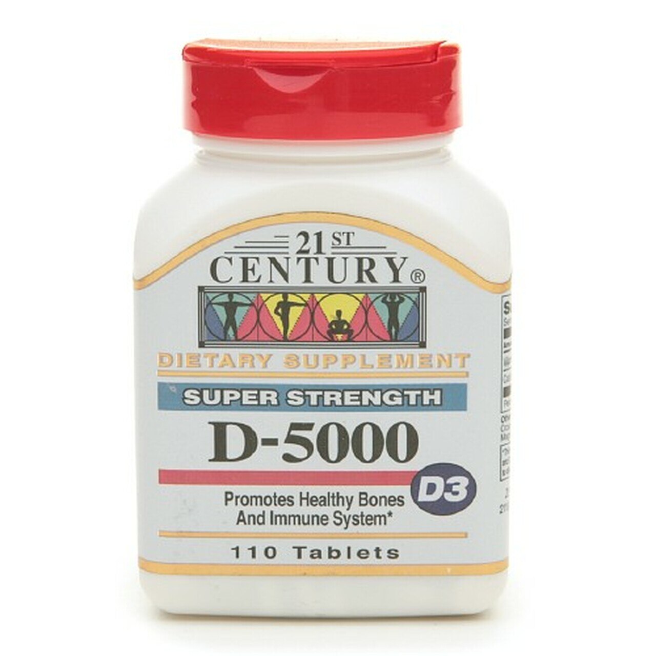 21St Century Vitamin D-5000, Super Strength D3 Tablets - 110 Ea