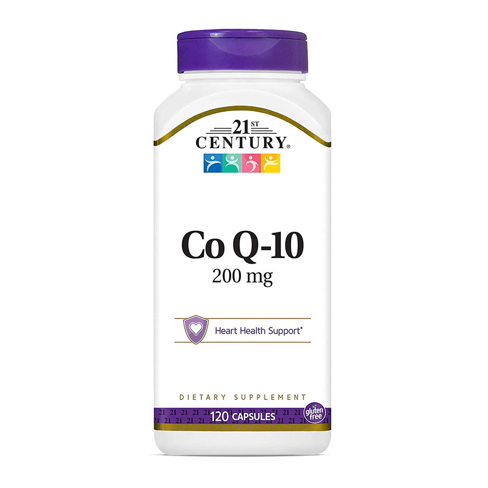 21St Century Coq10 200 Mg Capsules For Heart Health, 120 Ea