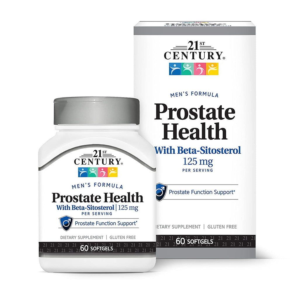 21St Century Prostate Health CareWith Beta-Sitosterol, 125 Mg, 60 Softgels